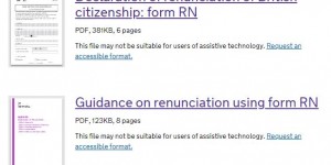 Beitragsbild des Blogbeitrags With my renunciation forms at the Home Office, what next…