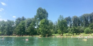 Beitragsbild des Blogbeitrags Badesee in Frastanz