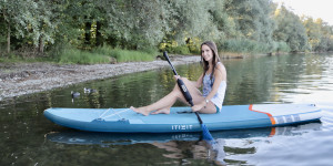 Beitragsbild des Blogbeitrags Stand-Up Paddle am Bodensee 