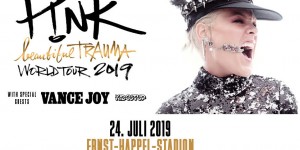 Beitragsbild des Blogbeitrags P!NK – Beautiful Trauma World Tour, am 24. Juli 2019 im Wiener Ernst-Happel-Stadion! 