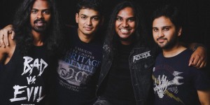 Beitragsbild des Blogbeitrags Against Evil aus Indien im Sommer auf Europatournee – Heavy Metal Fans machens möglich