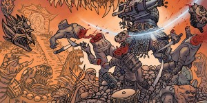 Beitragsbild des Blogbeitrags Skelator – Cyber Metal – Raise your (Laser-)Sword! – Album Review