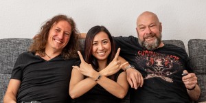 Beitragsbild des Blogbeitrags Roland im Interview mit der Symphonic Metal Band Brocelian aus München – Auf a Bier bei mir 