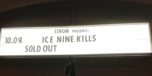 Beitragsbild des Blogbeitrags Ice Nine Kills – The American Nightmare Tour – Live @ Strom, München am 10.9. – Konzert Review 