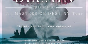 Beitragsbild des Blogbeitrags DELAIN präsentiert THE MASTERS OF DESTINY TOUR mit Special Guest ARKONA am 28.11.2019 im Backstage in München 