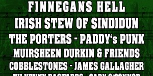 Beitragsbild des Blogbeitrags Celtic Folk Punk – Festival Raise your Pints vom 13.-15.03.20 in Zossen/Berlin