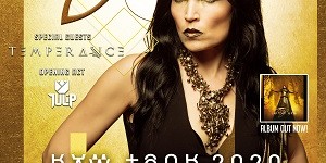 Beitragsbild des Blogbeitrags TARJA auf großer „RAW Tour“ mit Temperance +Tulip