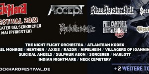 Beitragsbild des Blogbeitrags ROCK HARD FESTIVAL 2021 Pfingstwochenende (Freitag, 21. Mai bis Sonntag, 23. Mai) Stahl total!