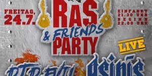 Beitragsbild des Blogbeitrags Rock am Stück Campground Stimmung in der Open Air Arena in Homberg (Hessen) am 24.07.2020 mit ASINS und DJ D. EVIL