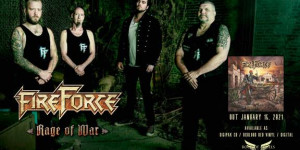 Beitragsbild des Blogbeitrags FIREFORCE – Rage of War –  Album Review 