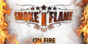 Beitragsbild des Blogbeitrags Smoke `N` Flame – On Fire – Glamrock Aufschwung – CD Review 
