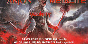 Beitragsbild des Blogbeitrags BLOODBOUND – Schwedische Power Metal Force ab März 2022 auf Europatour – ARION, METALITE und VEONITY mit dabei 