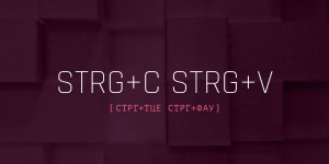 Beitragsbild des Blogbeitrags FLIMMER – STRG+C STRG+V – Video Premiere 