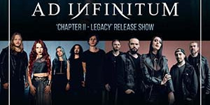 Beitragsbild des Blogbeitrags Album Release Show AD INFINITUM („Chapter II – Legacy“) im Z7 (Pratteln [Schweiz]) 