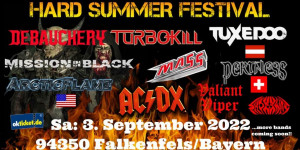 Beitragsbild des Blogbeitrags Hard Summer Festival am 03.September in Falkenfels