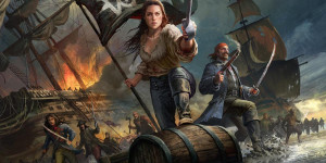 Beitragsbild des Blogbeitrags Visions Of Atlantis – Pirates – Wellenbrecher und Goldnuggets – Album Review 