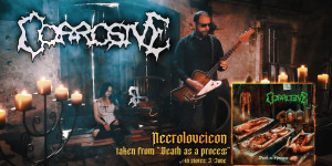 Beitragsbild des Blogbeitrags Corrosive: Neue Single „Necroloveicon“ + Video online