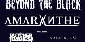 Beitragsbild des Blogbeitrags Beyond The Black & Amaranthe – European Co-Headline Tour 2022 – Special Guests: Butcher Babies + Ad Infinitum am 31.10.2022 im Zenith in München