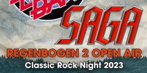 Beitragsbild des Blogbeitrags REGENBOGEN 2 präsentiert Open Air „Classic Rock Night“ in Mosbach – SAGA, Manfred Mann`s Earth Band und Brian Downey`s Live And Dangerous rocken am 28.07. den Elzpark 
