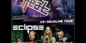 Beitragsbild des Blogbeitrags ECLIPSE + H.E.A.T – Zwei echte Melodic Metal-Granaten auf großer Co-Headliner-Tour im September im Rex in Bensheim!