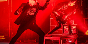 Beitragsbild des Blogbeitrags COMBICHRIST und MEGAHERZ in der ((szene)) Wien am 22. September 2023, Fotogalerie
