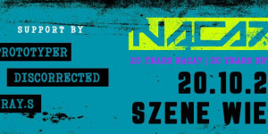 Beitragsbild des Blogbeitrags „25 years naca7 & friends“ am Freitag den 20. Oktober 2023 in der ((szene)) Wien 