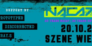 Beitragsbild des Blogbeitrags „25 years naca7 & friends“ am Freitag den 20. Oktober 2023 in der ((szene)) Wien