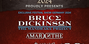 Beitragsbild des Blogbeitrags ROCKHARZ 2024 : Einzige Festivalshow von Bruce Dickinson in Deutschland!