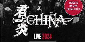 Beitragsbild des Blogbeitrags CHINA is back – Die schweizer Hardrock-Legenden live im Musiktheater Rex in Bensheim!!! 