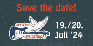 Beitragsbild des Blogbeitrags Das 44. Open-Air Weigendorf am 19.-20.07.2024 