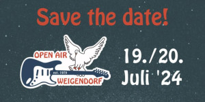 Beitragsbild des Blogbeitrags Das 44. Open-Air Weigendorf am 19.-20.07.2024