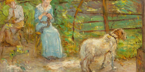 Beitragsbild des Blogbeitrags Fritz von Uhde – Ein deutscher Impressionist
