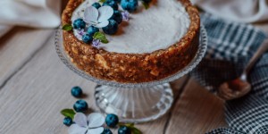 Beitragsbild des Blogbeitrags Try This Raw Vegan Cashew Cheesecake