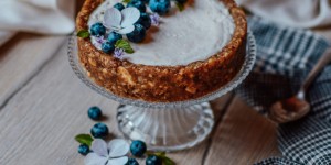 Beitragsbild des Blogbeitrags Try This Raw Vegan Cashew Cheesecake 