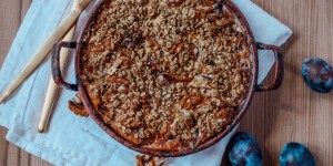 Beitragsbild des Blogbeitrags Healthy Crumble Recipe
