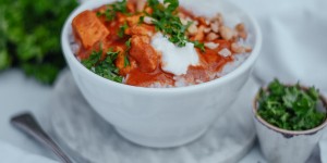 Beitragsbild des Blogbeitrags Chicken Tikka Masala – indisch und einfach