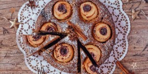 Beitragsbild des Blogbeitrags Bratapfelkuchen – das perfekte Rezept für Weihnachten! 
