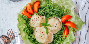 Beitragsbild des Blogbeitrags Kärntner Kasnudeln gesund und fettreduziert