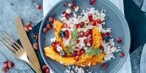 Beitragsbild des Blogbeitrags Veganes Blumenkohlreis Rezept