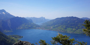 Beitragsbild des Blogbeitrags Schoberstein im Salzkammergut - Aussicht mit mediterranem Flair