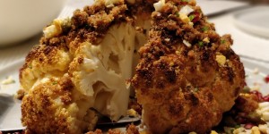 Beitragsbild des Blogbeitrags Gebackener Karfiol Polonaise