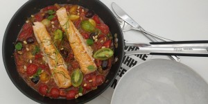 Beitragsbild des Blogbeitrags Lachs alla puttanesca