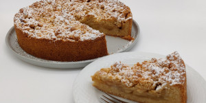 Beitragsbild des Blogbeitrags Apfel-Streusel-Kuchen
