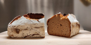 Beitragsbild des Blogbeitrags „Reini“ – 100% Roggenbrot {Sauerteigbrot}