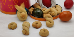 Beitragsbild des Blogbeitrags Koulourákia me portokáli