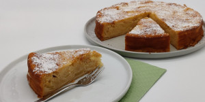 Beitragsbild des Blogbeitrags Torta di mele toscana