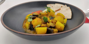 Beitragsbild des Blogbeitrags Aloo Baingan
