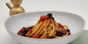 Beitragsbild des Blogbeitrags Spaghetti alla puttanesca  