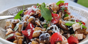 Beitragsbild des Blogbeitrags Farro alla norma