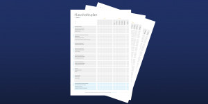 Beitragsbild des Blogbeitrags Mit einem Haushaltsplan zu mehr (finanzieller) Gesundheit (inklusive kostenloser Vorlage zum Downloaden) 